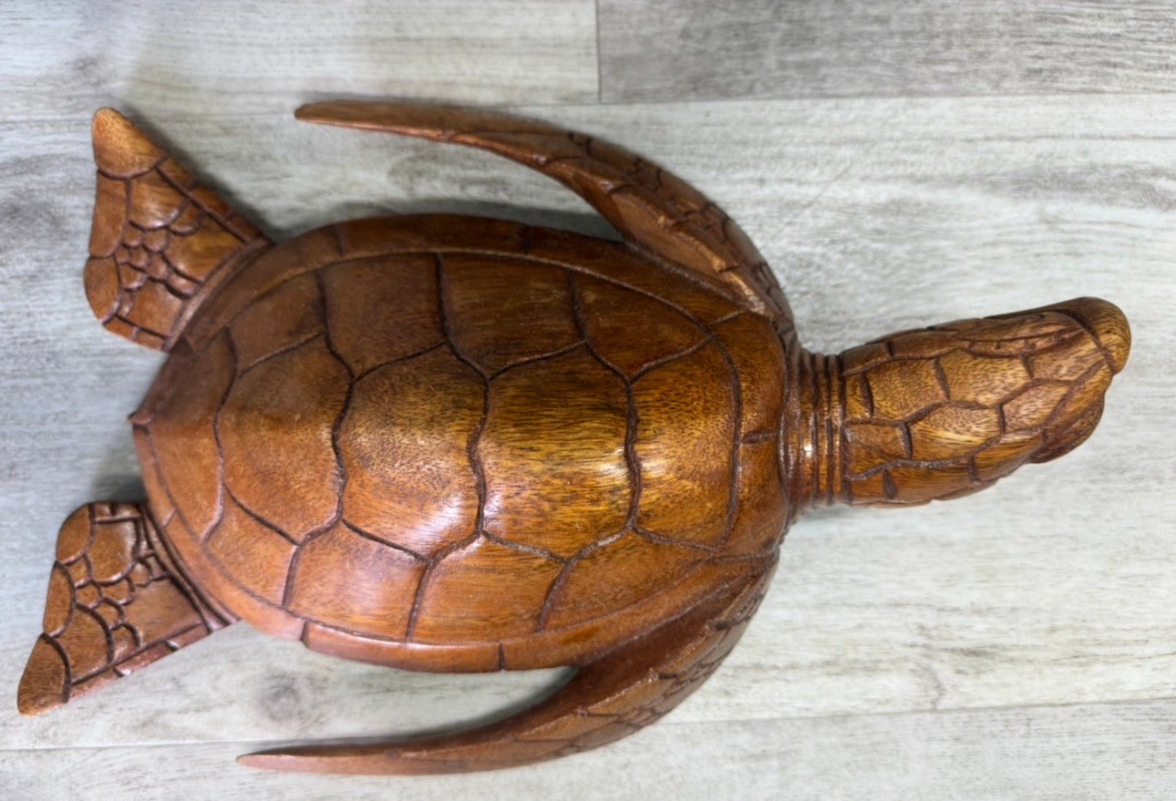 Sea Turtle Carving