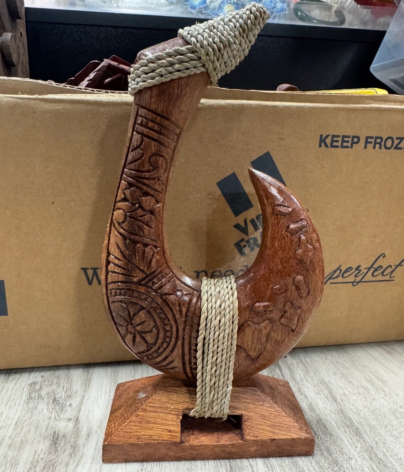 Fish Hook on Stand – 9 inch