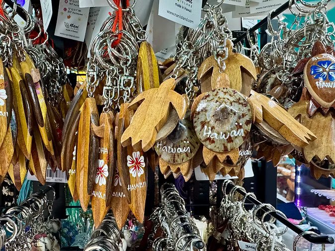 Handmade Hawaiian Keychain