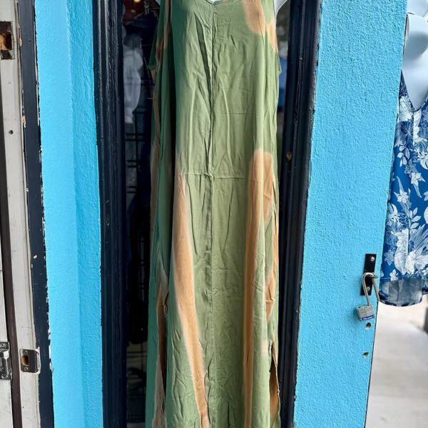 Olive Green Long Dress