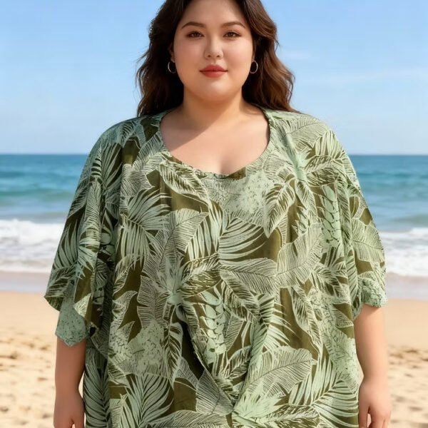 Plus Sized Beach Cover Up #2