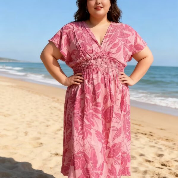 Tropical Tee-Tunic Dress