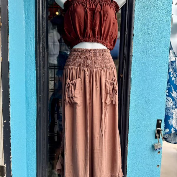 Tube Top & Flowy Pants