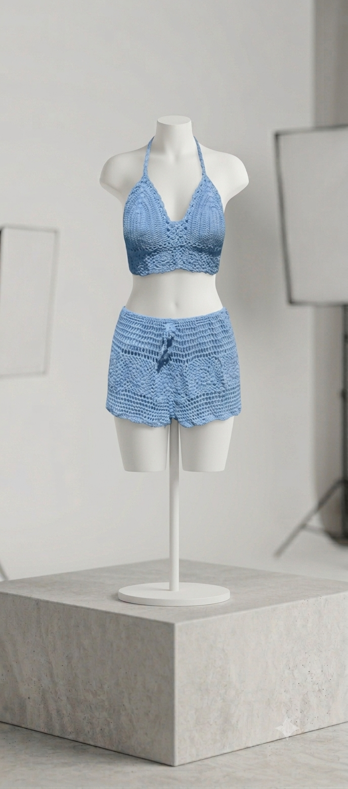 Two-piece Crochet Co-ord